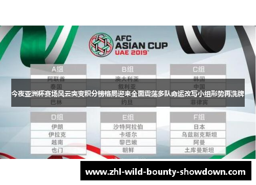 今夜亚洲杯赛场风云突变积分榜格局迎来全面震荡多队命运改写小组形势再洗牌