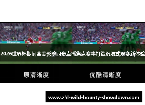 2026世界杯期间全美影院同步直播焦点赛事打造沉浸式观赛新体验 2026世界杯期间全美影院同步直播焦点赛事打造沉浸式观赛新体验